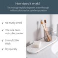 thumbnail image 4 of Fwttom Home Decor Kitchen Sink Organizer s Tone Faucet Mat for Kitchen Sink Sink Tray, 4 of 6