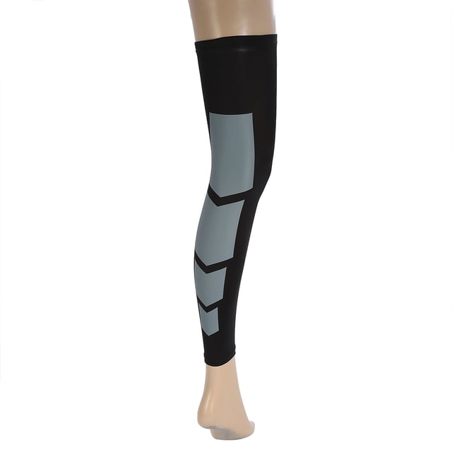 Manchon de Jambe, Manchon Élastique de Compression pour Jambe à Long Mollet, Attelle de Compression pour Jambe à Design Rehaussé