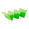 thumbnail image 3 of Luzkey Support Mexicain pour Tacos Présentoir Alimentaire Présentoir Compact Polyvalent pour Rouleaux Support Alimentaire Support à Tacos pour Réunions d'Anniversaire Restaurant Vert, 3 of 8