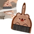 thumbnail image 2 of kjfeif Portable Hand Broom and Dustpan Set,Cute Mini Broom and Dustpan Set with Durable Brush,Lightweight Small Dust Pan and Broom Set for Desktop Cleaning Small Space Cleaning, 2 of 7