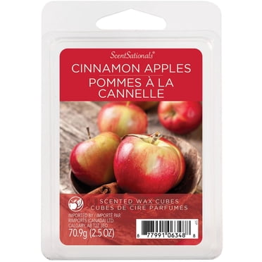 Cubes de cire parfumée ScentSationals - Pommes à la cannelle