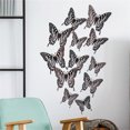 thumbnail image 2 of Dvkptbk Wall Stickers 12PCS Metal Texture Hollow Wall Sticker Home Decor on Clearance, 2 of 6