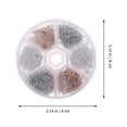 thumbnail image 3 of FRCOLOR Eye Pin Screw 750PCS Small Screw Eye Pin Jewelry Making Threaded Clasp Hook Eye Screw,3.15"X3.15"X0.71", 3 of 4