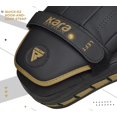 thumbnail image 3 of RDX Focus Boxing Punch Mitts, Punching target, Punching pad Maya Hide Leather Training Pads, Golden, 3 of 8