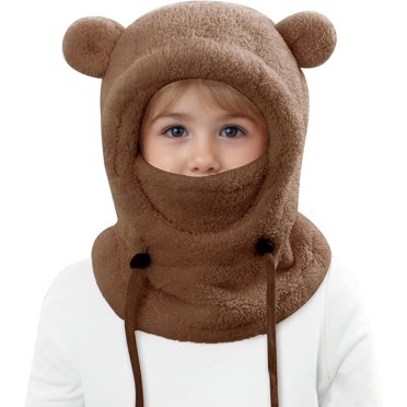 Kids Ski Balaclava for Boys Girl Winter Hat for Kids Toddle Warm Balaclava Hood Neck Scarf