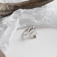 thumbnail image 4 of Dalazy Silver Women Ring Open End Replacement Decorative Stylish Fashionable Ladies Dating Photography Rings Jewellery, 4 of 6