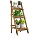 thumbnail image 1 of Outsunny Outdoor Plant Stand, Foldable Flower Stand, 16" x 15" x 37", 1 of 10
