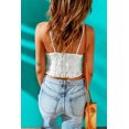 thumbnail image 3 of Women's White Lace Bralette Crop Top, 3 of 11