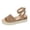 Brown, variant on Women's Sandals Casual Wedges Fisherman Sandals for Women Womens Sandal Platforms Fashion Shoes Stylish Cow Print Sandals for Women Huarache Sandals Women Toe Design Comfortable Summer