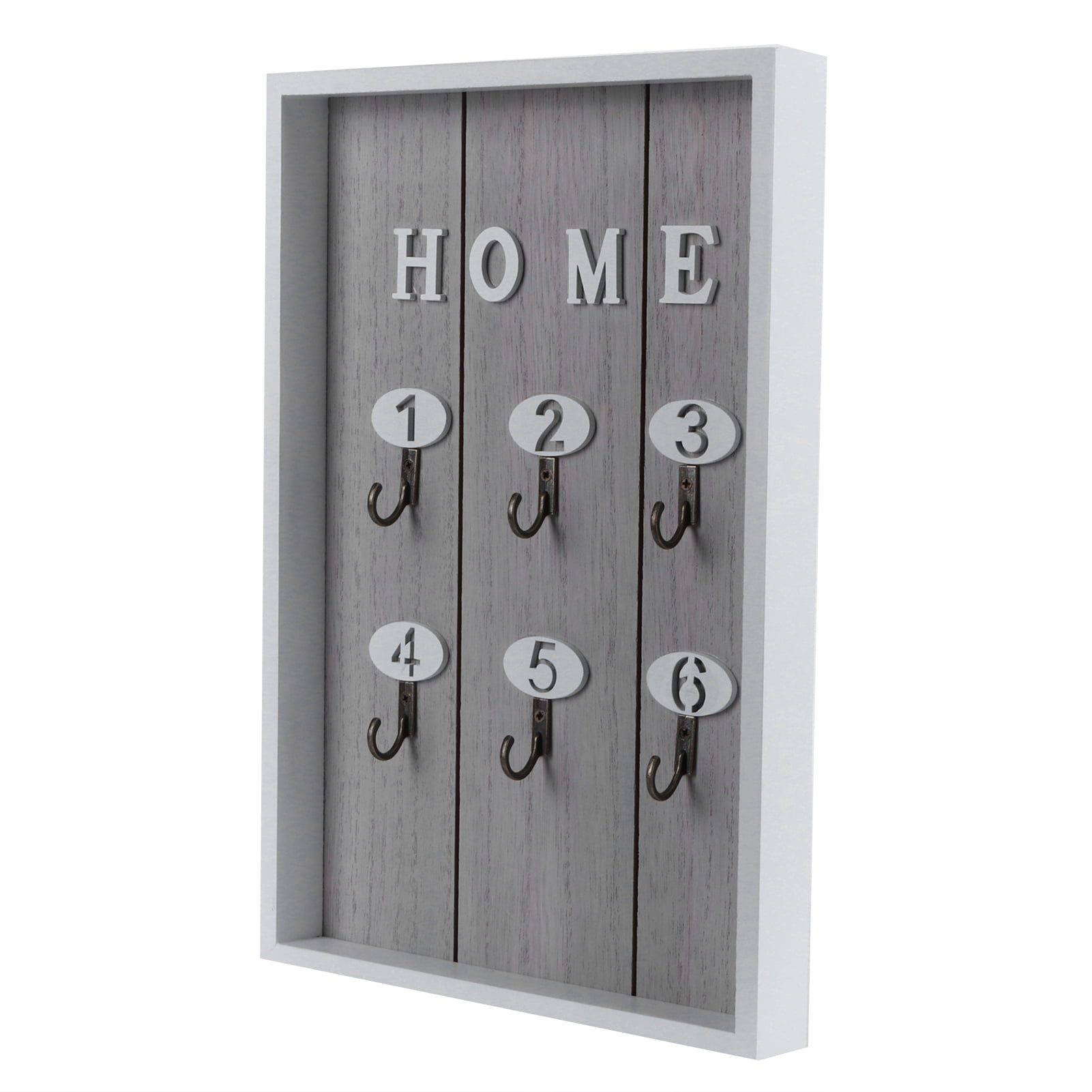 Key Holder, 6 Hooks Home Decoration High Hardness Key Hanging Hook  For Bedroom For Hallway For Living Room For Study C,D