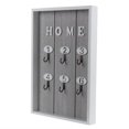 thumbnail image 1 of Key Holder, 6 Hooks Home Decoration High Hardness Key Hanging Hook  For Bedroom For Hallway For Living Room For Study C,D, 1 of 8