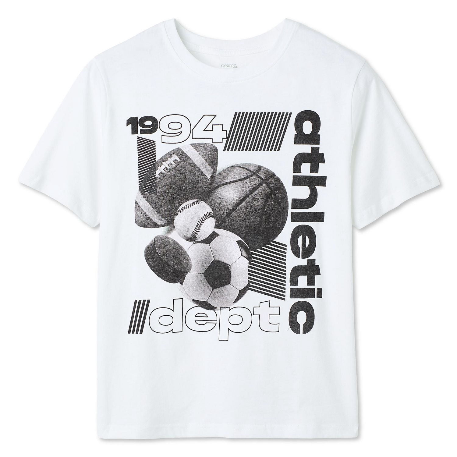 T-shirt sport à imprimé graphique George pour garçons