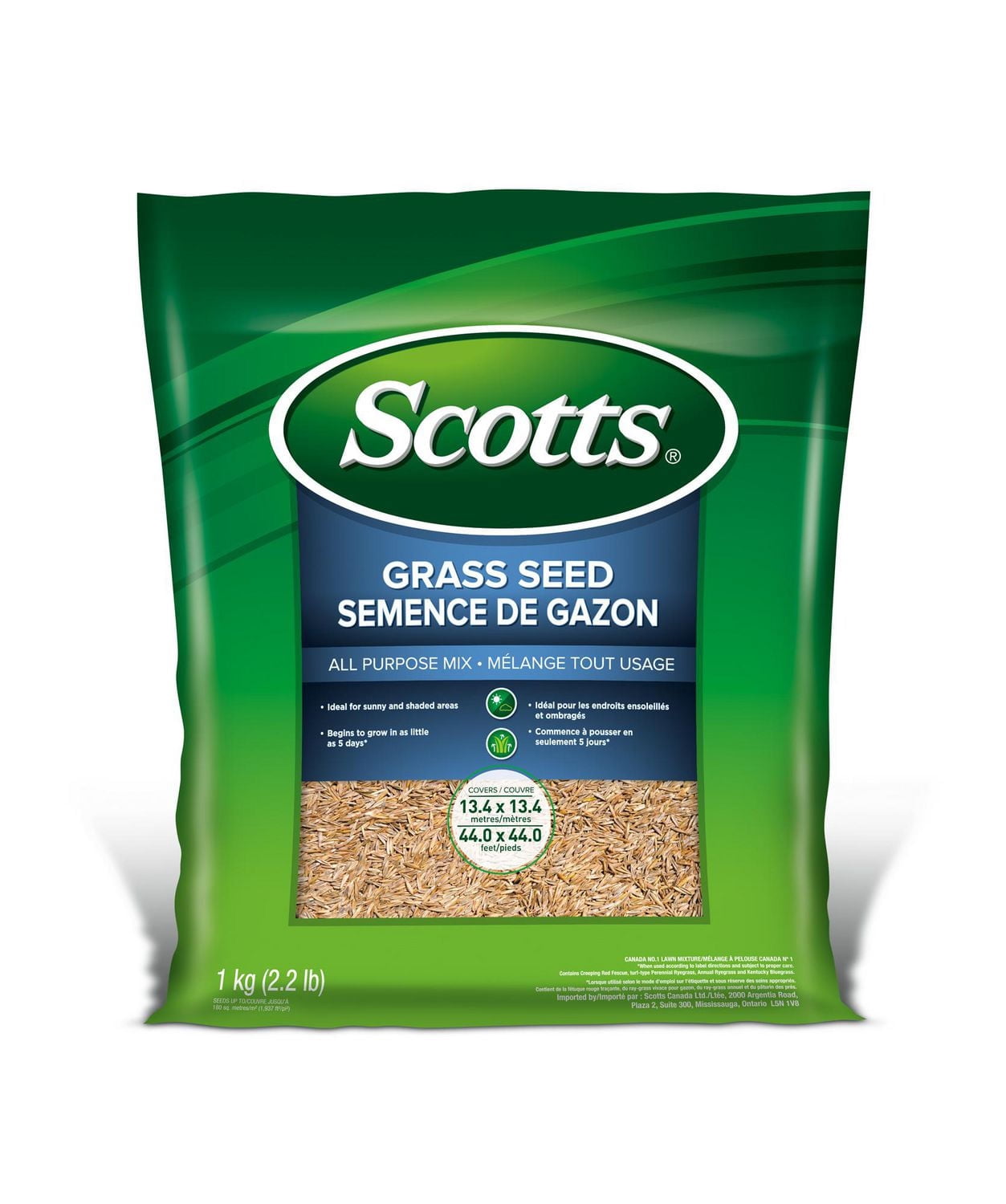 Scotts Grass Seed All Purpose Mix 1kg