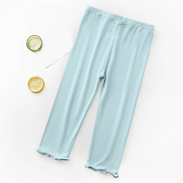 LSLJS Toddler Baby Girls Candy Color Solid Color Leggings Casual Kids Tight Pants, Children Pants