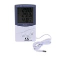 thumbnail image 1 of Provide Stable Reading Wall Mounted LCD Device Thermometer Easy To Read Numbers Model TA Use Battery AAA Battery, 1 of 9