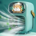 thumbnail image 4 of Dvkptbk Air Conditioner Desktop Aired Cooler Water Ice Fan Night Light Water Humidifier Spray Fan Home Essentials, 4 of 9