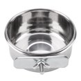 thumbnail image 4 of Qiilu Food Feeder, Stainless Steel Bird Cage Feeder, For Bird For, 4 of 8
