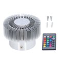 thumbnail image 2 of 3W RGB Remote Control Astigmatism Light, LED Lamp Beads Excellent Corrosion Resistance LED Ceiling Light 3W  For Entrance For Living Room For Corridor, 2 of 8