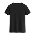 thumbnail image 5 of Styesk T Shirts for Man Solid-Color Casual Elastic Sports Short Sleeved Round-Neck Blouses, 5 of 5