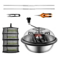 thumbnail image 1 of VEVOR Leaf Bowl Trimmer, 16'' Trimmer Bowl, Manual Bud Trimmer with Stainless-Steel Blades for Twisted Spin Cut, Clear Visibility Dome, Foldable Herb Drying Rack and Hand Pruner Included, 1 of 9