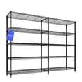 thumbnail image 2 of EDTara Étagère Métallique, Rack de Rangement en Fil Métallique Robuste avec Design en L et Tablette Ajustable, Parfait pour Organiser la Maison, le Garde-Manger Ou les Espaces d'Entrepôt, 2 of 9