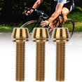 thumbnail image 3 of Filfeel Titanium Alloy Stem Screw Bicycle Stem Set Screw Stem Screws, Road Bike For Bike Handlebar Stem Screws Bicycle Bicycle Disc Brake Clamp Set Screw, 3 of 8