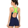 thumbnail image 4 of Charmo Maillot de Bain Sport une Pièce pour Femmes, Tenue de Plage, Maillots Mokini, 4 of 6