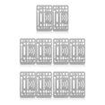thumbnail image 1 of maskred 2pieces Durable Metal Ruler For Architects Precision Tools For Drawing Drafting Portable Template 1 5Set, 1 of 6