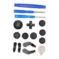 thumbnail image 2 of Controller Accessory Parts, Gaming Accessory Replacement Stainless Steel Accurate Stylish Appearance Replacement Kit Plating Black   For Elite Series 2 , 2 of 8