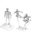 thumbnail image 3 of PinShang Action Base Clear Display Stand for 1/144 HG/RG Gundam Figure Model Toy Transparent, 3 of 9