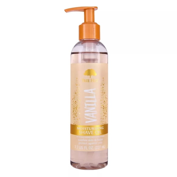 Tree Hut Bare Huile à Raser Hydratante Vanille, 7,7 fl oz