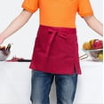 thumbnail image 2 of Waist Short Apron Hotels Restaurant Cafe Waiters and Waitresses Uniforms Aprons, 2 of 2