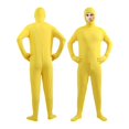 thumbnail image 1 of DuoJiaJ Combinaison une Pièce de Couleur Unie pour Adultes et Enfants pour Arts de la Scène Unisexe Ajustée Tenue de Jeu de Rôle, 1 of 2