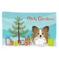 thumbnail image 1 of Carolines Treasures BB1620PILLOWCASE Christmas Tree & Papillon Fabric Standard Pillowcase, 1 of 2