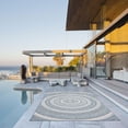 thumbnail image 1 of ECARPET Tapis d'Extérieur pour Patio, Terrasse, Jardin, Camping, Imperméable, Collection Veranda Modern, 1 of 9