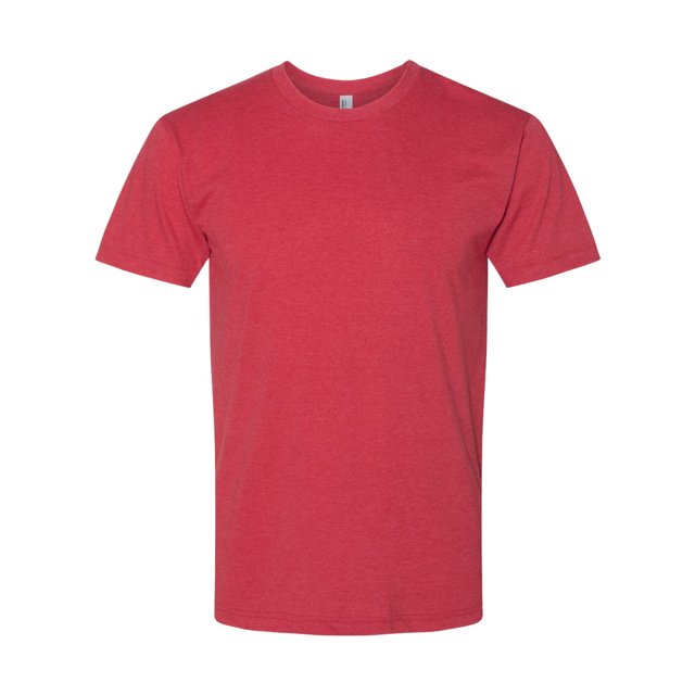 American Apparel 50/50 Tee, L, Rouge Chiné