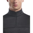 thumbnail image 2 of Ben Hogan Performance Men's Long Sleeve Solid Fleece Golf 1/4 Zip, 2 of 4