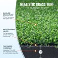 thumbnail image 2 of KFFKFF Golf Practice Mat, 5x4ft Synthetic Grass Mat for Golf, Includes 6 Tees, Ideal for Indoor & Outdoor Golf Training, Perfect for Home or Backyard Use, 2 of 9