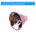 thumbnail image 4 of Unique Bargains Mini Jingle Bells 0.9' Metal Hanging Bells Pink 50Pack, 4 of 5