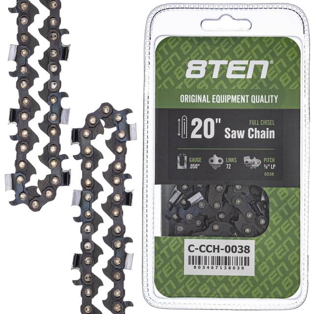 Full Chisel Chainsaw Chain 20 inch .050 3/8 LP 72DL for Husqvarna 455 Rancher 810-CCC2250H