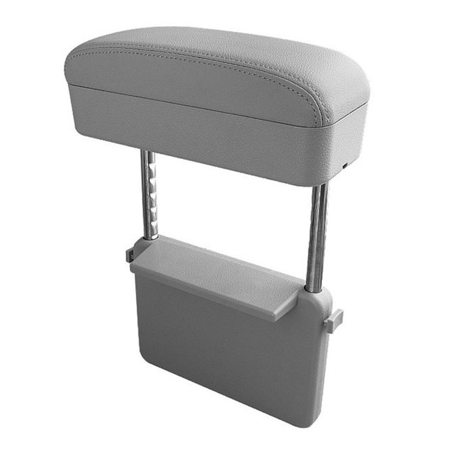 Yeacher Support d'Accoudoir de Voiture Hauteur Réglable Appui-Coude Coussin Repose-Bras Boîte de Repos Pad Console Centrale