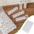 thumbnail image 1 of Meitianfacai 28 Grids Jewelry Storage Box Earring Ring Necklace Display Storage Container Crystal Bead Storage Box Accessories Container, 1 of 6