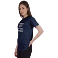 thumbnail image 3 of Inkmeso Haut Citation pour Femmes « Je Ne Suis Plus avec le Stupide » T-Shirt à Imprimé Graphique, 3 of 7