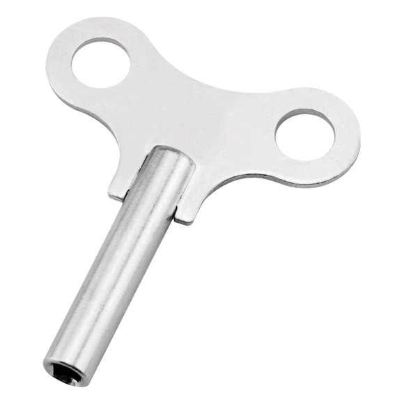 Yinanstore Clé d'Enroulement d'Horloge Portable en Acier Facile à Utiliser pour Horloges Mécaniques Accessoire pour Dortoir Amateurs Bureau Maison Chambre Blanc