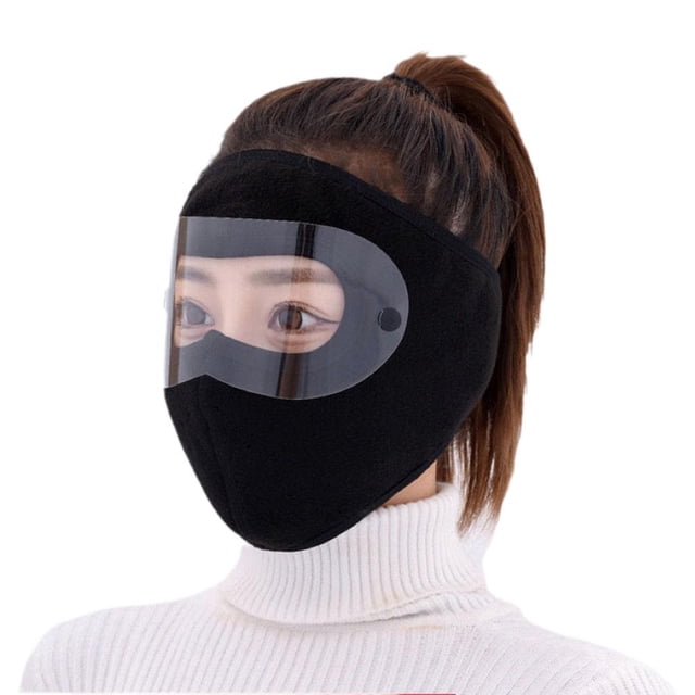 Winter Windproof Ski Mask Warmer Gear Full Face Hood + Goggles Q9C3