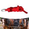 thumbnail image 4 of Practical Horse Rope Equestrian Rein Halters Heavy Duty for Livestock Webbing 15mm Wide Accessories Double Layers Snap red, 4 of 7