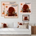 thumbnail image 4 of Designart Minimal Silhouette Of Afro American Woman FLOAT FRAME WALL ART, 4 of 4