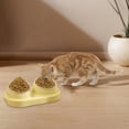 thumbnail image 3 of Station d'Alimentation Surélevée pour Chat et Chien avec Bols Amovibles en Acier Inoxydable, Conception Relevée à 15°, pour Usage Intérieur et Extérieur, Base Durable et Doublures en Métal, Solution d'Alimentation Respectueuse de la Santé des Animaux, 3 of 4