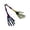 B, variant on Halloween Hand Serving Spoons 2-Pack, Plastic Skeleton Stirring Utensils for Party, Funny Ghost Hand Salad Tongs for Outdoor Decoration