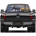 thumbnail image 3 of Moose Rear Window Graphic Decal Sticker Car Truck SUV Van Forest Animals 165*56CM, 3 of 7